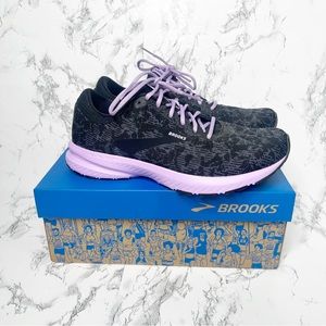 Brooks Launch 6 Energize Purple Gray Women's 9